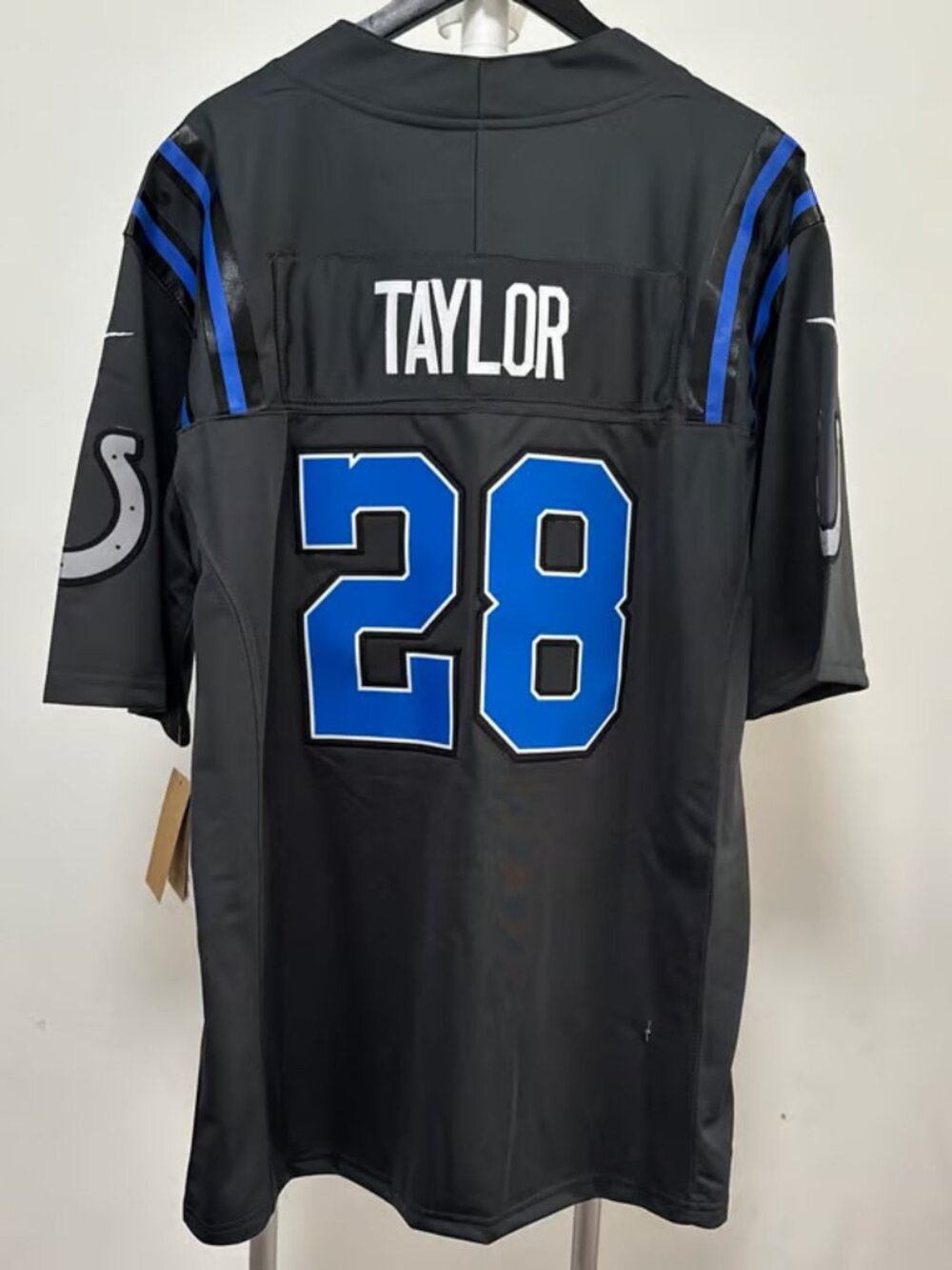 Jonathan Taylor Gray Stitched Jersey Vapor - Picture 1 of 3